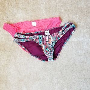 Mossimo | Bundle of swimsuit bottoms